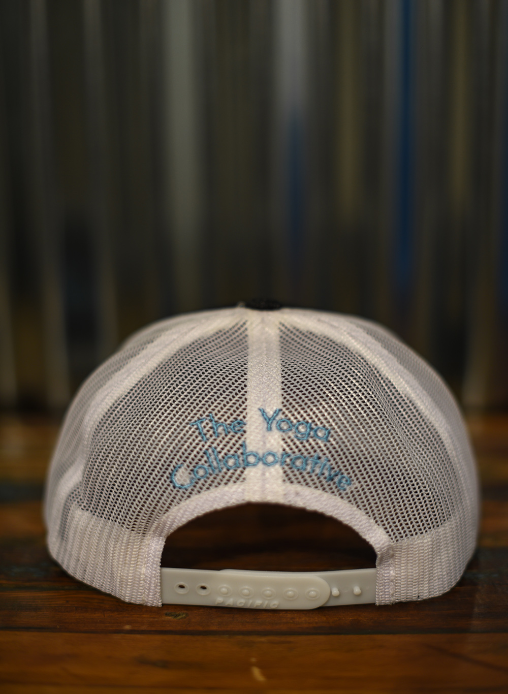 Trucker Hat – embroidered front and back. Back View