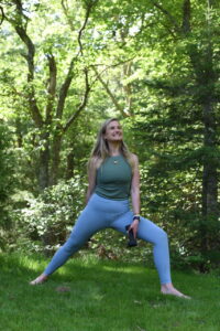Maura Crowley, yoga sculpt instructor