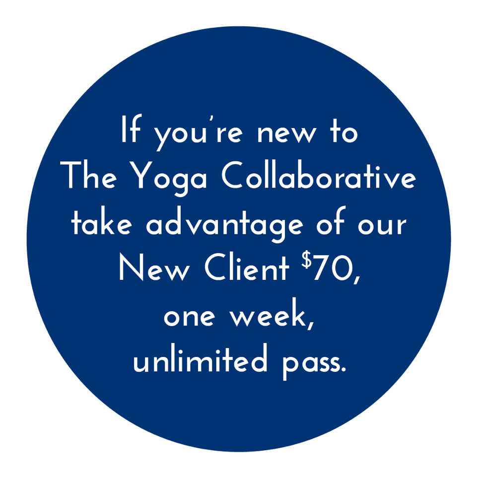 Yoga Collaborative new client offer
